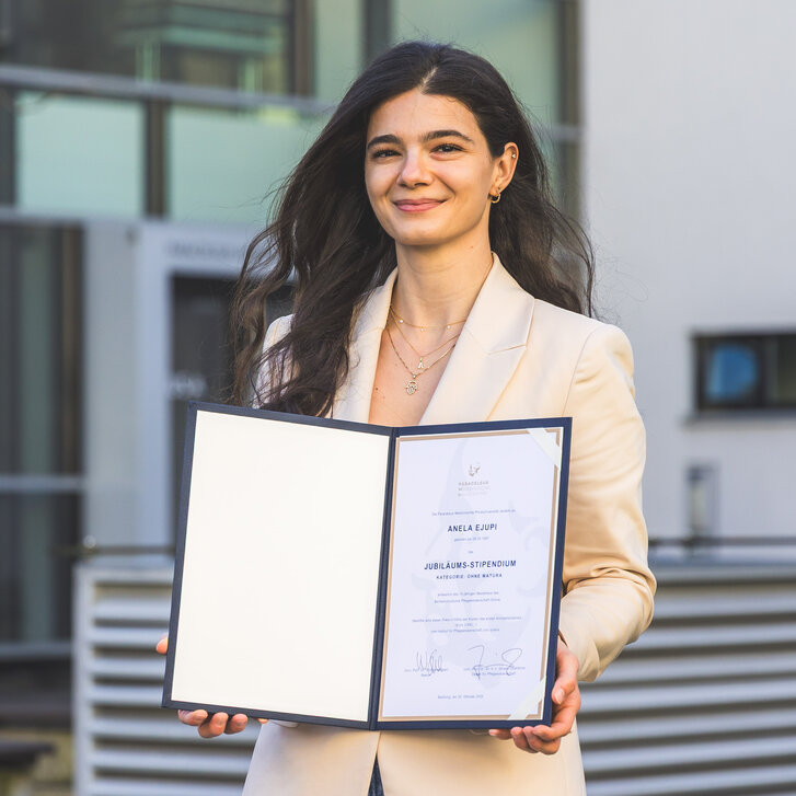 Stipendium Pflegewissenschaft Anela Ejupi Stipendium Pflegewissenschaft Anela Ejupi