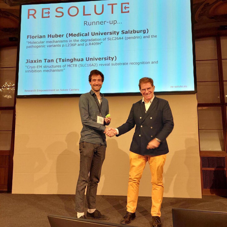 Florian Huber, Giulio Superti-Furga Florian Huber, Giulio Superti-Furga