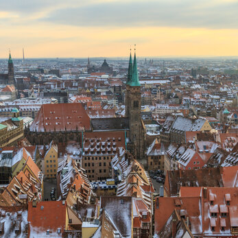 Stadt Nürnberg im Winter Stadt Nürnberg im Winter